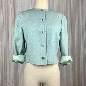 Robins Egg Blue Blazer
